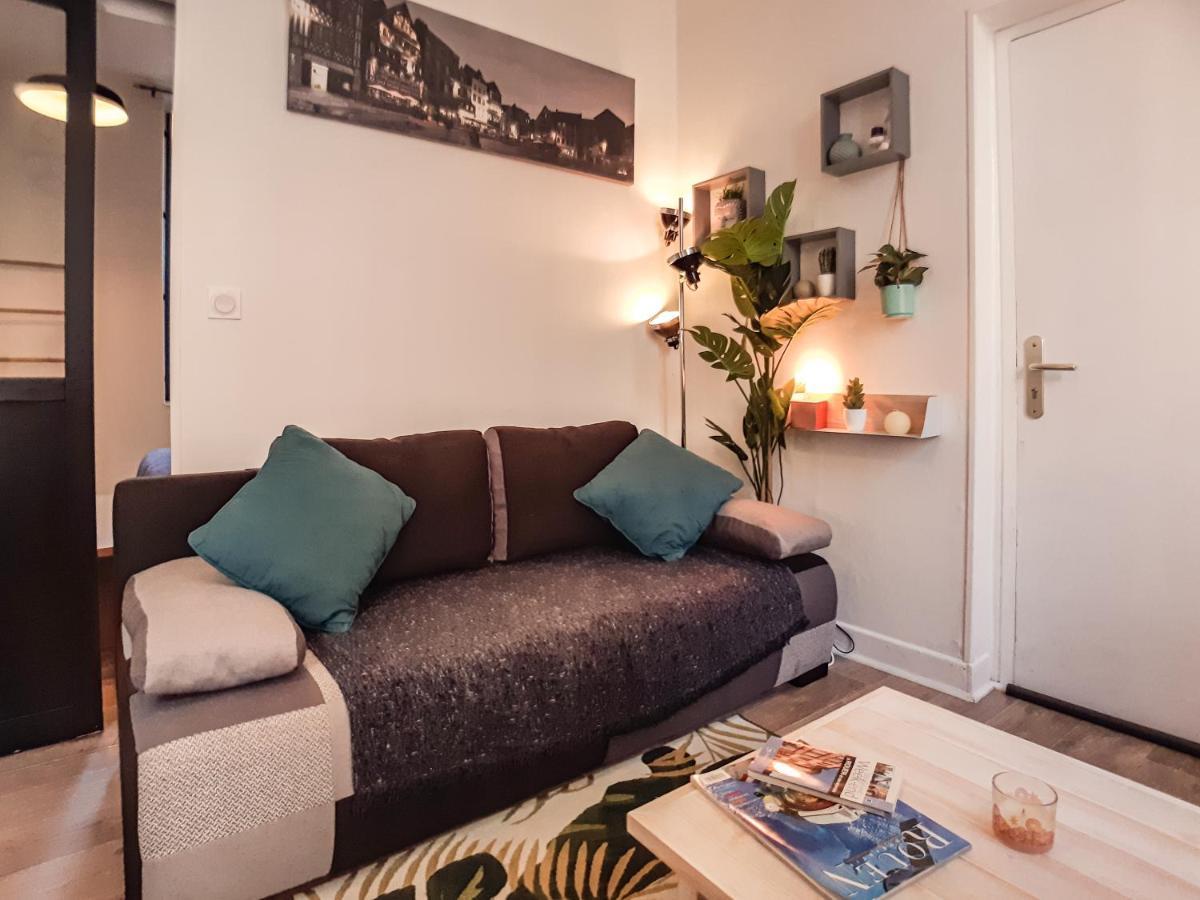 Ferienwohnung Cosy'Appart - La Rose Rouen Exterior foto